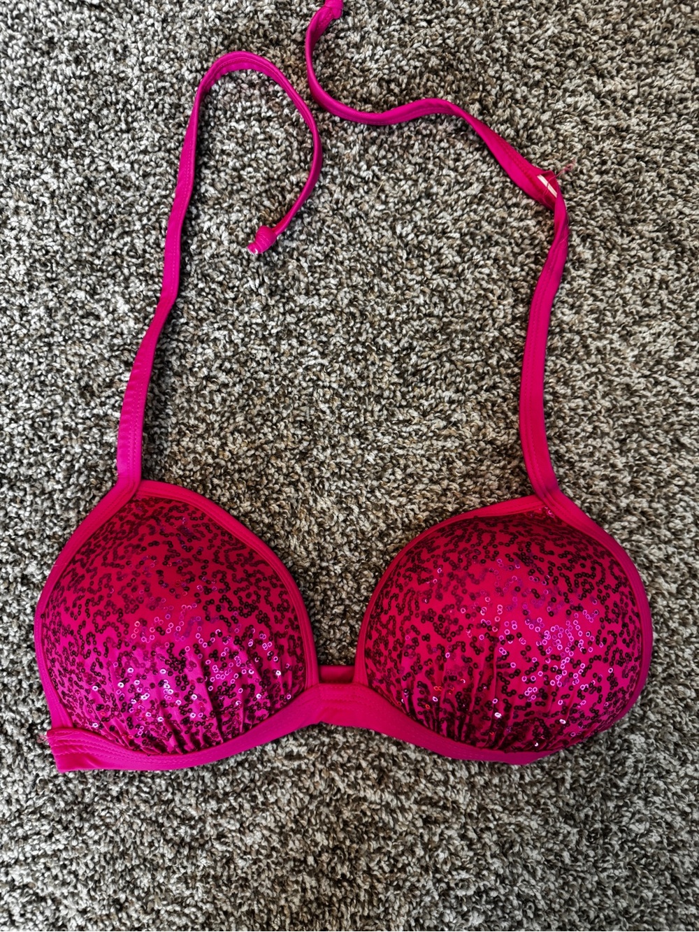 Venus Sequin Bikini Top